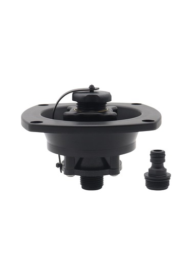 Youmex Hızlı Bağlantılı Karavan Su Girişi - Pp Malzeme, 20.2mm Boru Çapı, Su Durdurma Vanalı