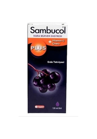 Sambucol Plus Şurup 120Ml Vitamin C Çinko
