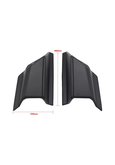 Hallow-motosiklet Winglet Aerodinamik Kanat Kiti Motosiklet Lmk00061cf