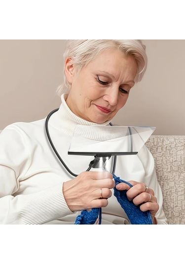 Willowhaven Siyah Taşınabilir Led Masa Lambası Hd Büyüteç Ve Esnek Boyun Siyah