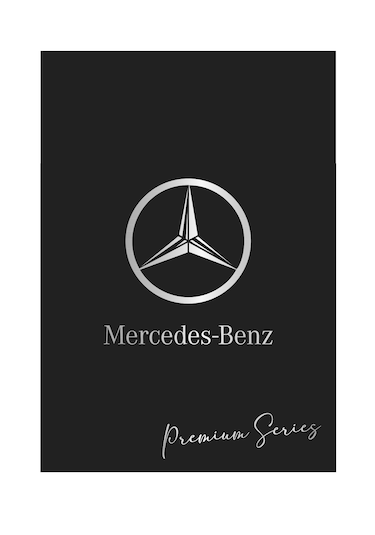 Suya Dayanıklı Yıkanabilir Mercedes Oto Paspas Kağıdı Siyah50adet