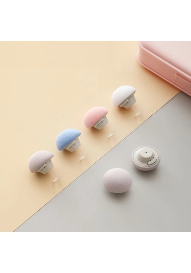 Blue-8pcs Mantar Yatak Çarşafı Yorgan Klipsi Kaymaz Klipler Battaniye Klipsi Elbise Mandalları Kapakları Raptiye Klip Tutucu Sac Kapak Tutucu