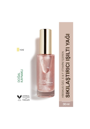 Misbahçe Sloane Ranger Vitamin İçerikli Işıltılı Saç & Vücut Yağı Vanilya 30 Ml