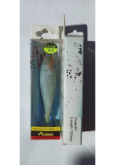 Glow Squid Jig 10 Cm Fosforlu Kalamar Zokası 5'li Set