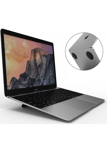 Cbtx Evrensel Katlanır Taşınabilir Dizüstü Stand Braketi Ayarlanabilir Açılar Taşınabilir Soğutma Pedi - Siyah