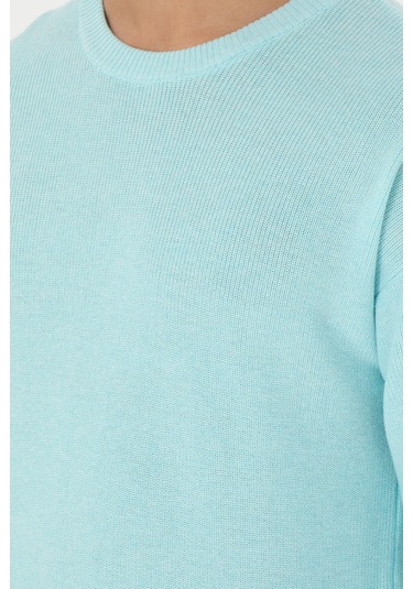 U.s. Polo Assn. Erkek Kazak /triko 50298267-vr112 Acık Mavı Melanj Açık Mavi