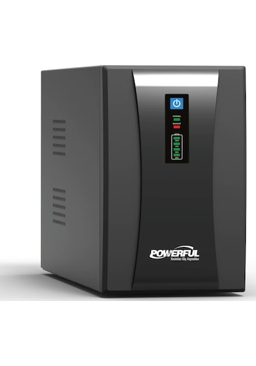 Powerful SLE-2000 2000VA Line Interactive UPS Kesintisiz Güç Kaynağı