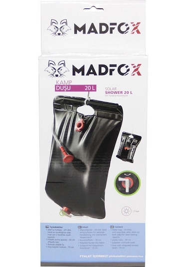 Madfox Solar Shower Kamp Duşu 20 Lt