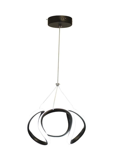 Eray Aydınlatma 1666-30 Siyah Led Avize