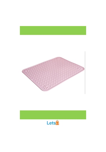 Kaymaz Dayanıklı Pvc Tuvalet Önü Paspası 52x42 Cm