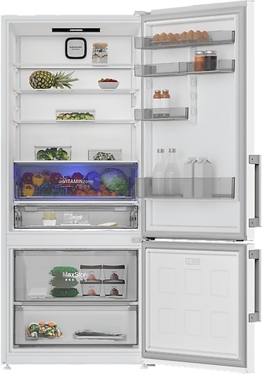 Grundig GPKND 551 551 L Duo No-Frost Buzdolabı Beyaz