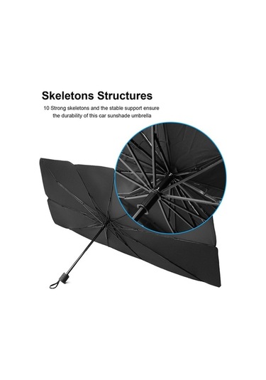 Tongxida Katlanabilir Tasarım Taşınabilir Araç Ön Camı Güneş Gölge Şemsiye Araba Şemsiye Kapak Blok Araba Ön Camı
