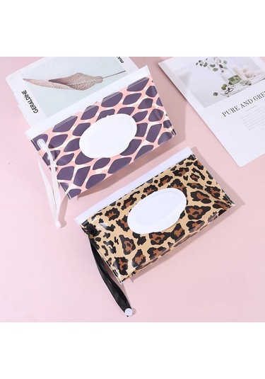 C-eva Islak Mendil Çanta Çevirme Kapağı Snap-askı Mendil Tutucu Kılıf Ev Taşınabilir Doldurulabilir Islak Mendil Kese Doku Kutusu Arabası Aksesuarları