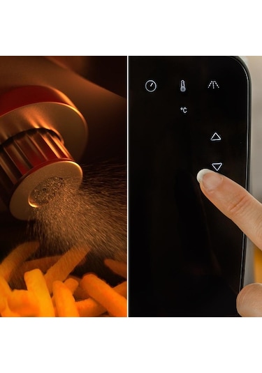 Cecotec Cecofry Rain 1550 W Otomatik Yağ Dağıtıcılı Airfryer Fritöz