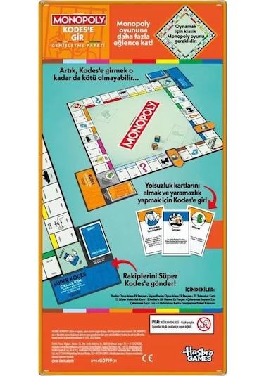 G0719 Monopoly Kodese Gir - Genişletme Paketi