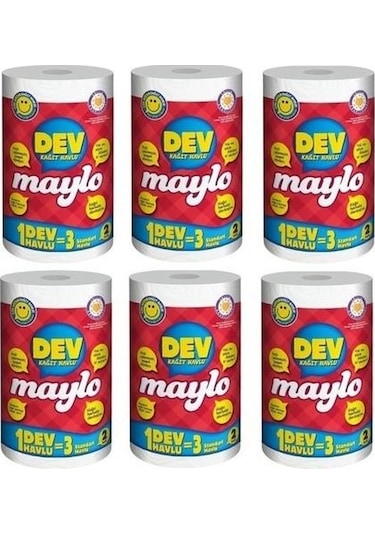 Dev Kağıt Havlu 6'lı Paket