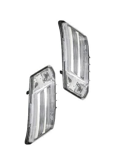 31290873 Sol Sürücü Tarafı Araba Ön Tamponu Drl Dönüş Sinyal Lambası Sis Lambası Volvo Xc60 2009-2013