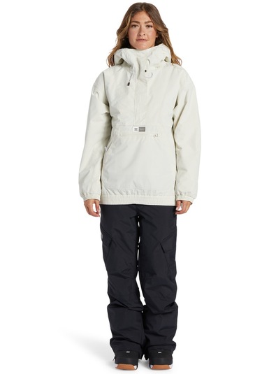 Dc Dc Kadın Snowboard Ceketi Chalet Anorak Açık Gri Sb Gri