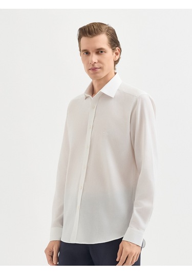 Karaca Erkek Slım Fıt Gömlek-beyaz 11.25w.04.011 Beyaz