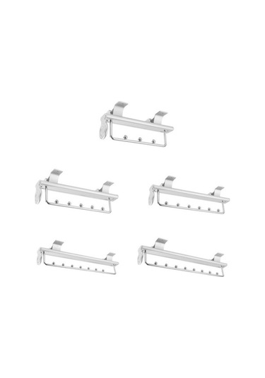 Yo5c Sones Rayı-gri Monoray İtme-çekme Elbise Donanımı Dolap Çubuk Boncuklu Asma 6 Qx Gri Gri