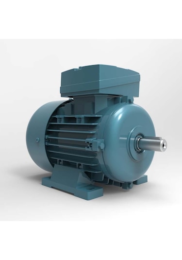 Volt 0.75 kw (1 HP) 1500 D/D (VSSA 80 M4C-B3) 220 230 volt Monofaze B3 - Ayaklı Standart