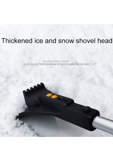 Wondernest Teleskopik Kar Küreği Kazıyıcı, Cam Buz Fonksiyonlu Araba Oda 0