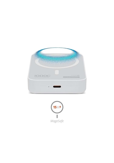 Powerway Txm10 10.000 Mah Pd 15w Magsafe Kablosuz Wireless Taşına