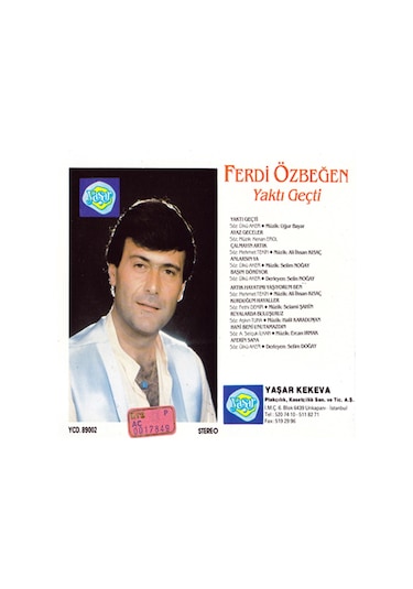 Ferdi Özbeğen - Yaktı Geçti (CD)