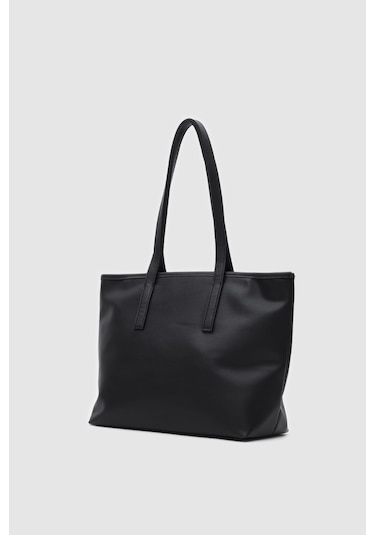 Golden Omuz Çantası Siyah Siyah