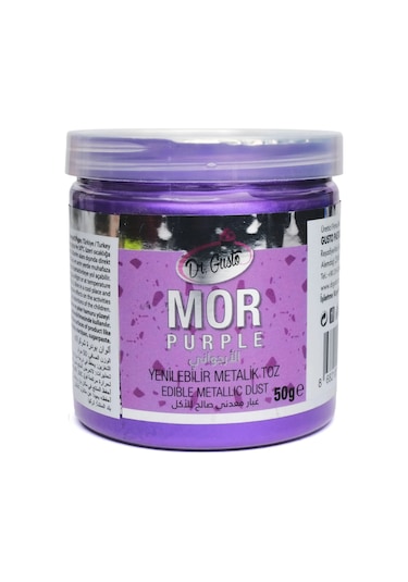 Toz Sim Metalik Dr. Gusto 50 Gr Mor