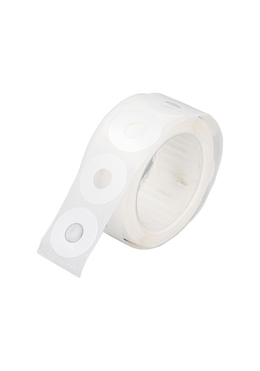 Moveevo Pvc Su Geçirmez Delik Takviyesi Stickerları - 250 Adet/kutu, Dosya-fotoğraf Koruma, Dıy Dekor, Zımba Delik Tamiri, Beyaz 6mm İç/15mm Dış Çap 250 Adet