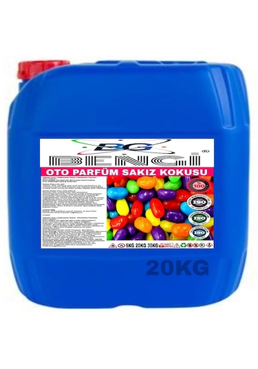 Oto Parfüm Sakız 20 Kg Bengi