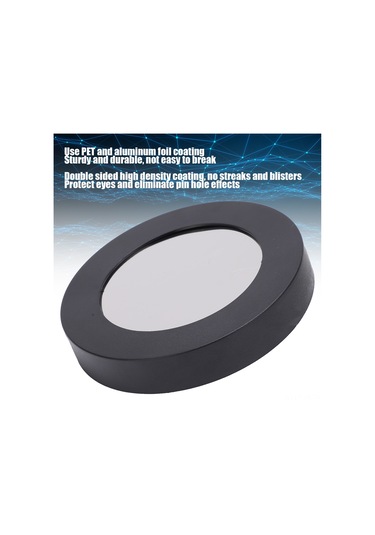 Yaozixa 145mm Güneş Filtre Filmi - Göz Güvenliği Sağlar, Doğru Renkli Gözlem İçin - 127slt Ve Benzeri Teleskoplar İçin Uyumlu