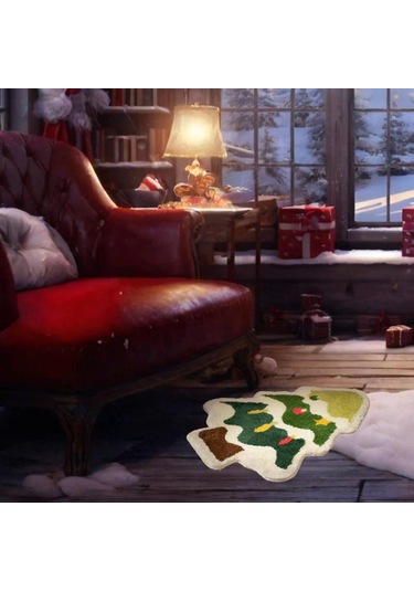 Suntek Yılbaşı Ağacı Halısı Nordic Sağlam Yumuşak Stil-a Stil A