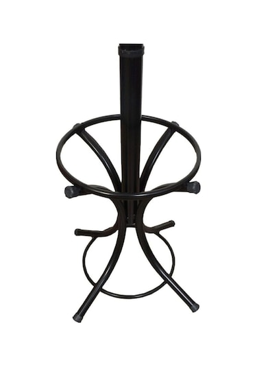 Teknor Lüks Siyah Metal Portmanto Askılık Siyah