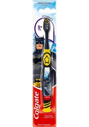Colgate Batman 5+ Yaş Çocuk Diş Fırçası Extra Soft