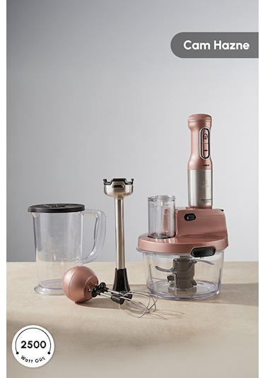 Karaca  Mastermaid Prosteel Uzun Blender Ayaklı 6 Bıçaklı 2500 W Cam Mutfak Robotu
