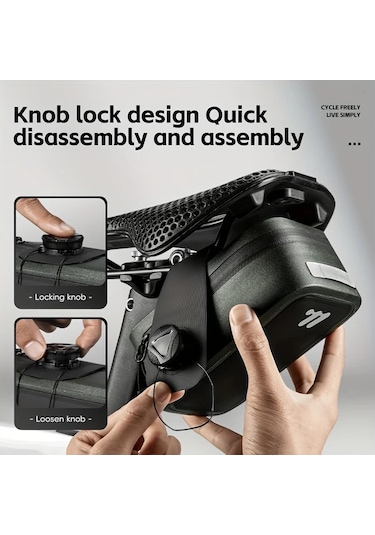 Willowhaven Green West Bıkıng Bisiklet Kuyruk Çantası Kendinden Kilitli Eğer Bag Portatif Selesiz Kilidi Alet Depolama Çantası Mtb Yol Bisiklet Aksesuarları Altın