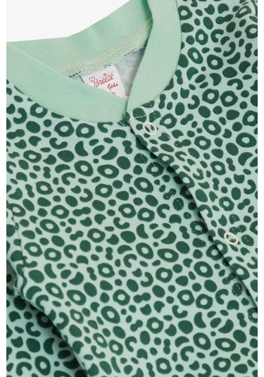 Breeze Kız Bebek Patikli Tulum Benek Desenli 0-6 Ay, Mint Yeşili-mint Yeşili Mint Yeşili Breeze Kız Bebek Patikli Tulum Benek Desenli 0-6 Ay, Mint Yeşili-mint Yeşili Mint Yeşili