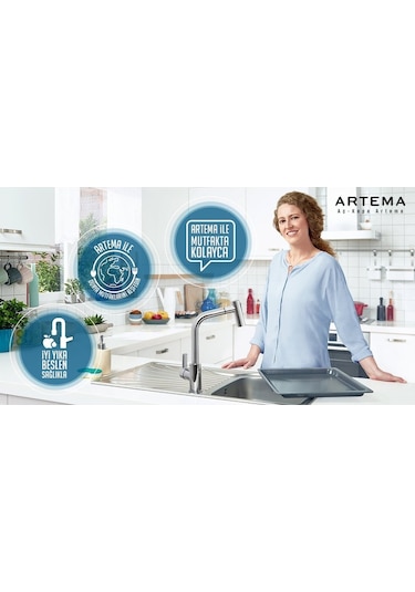 Artema Maestro A42146 Pull-Out Eviye Bataryası