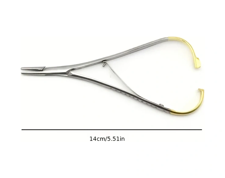 Willowhaven 5.51 İnç Paslanmaz Çelik Penseler: Ergonomik Sarı Saplı, Hassas Uçlu Endüstriyel Mengene