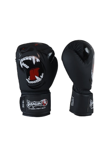 Dragondo 30140-p Gorilla Boks Eldiveni Muay Thai Kick Boks Eldiveni Siyah