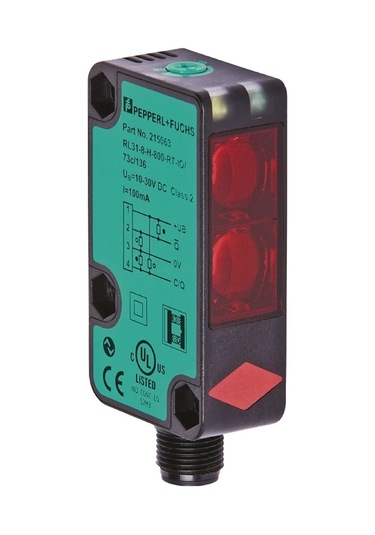 Pepperlfuchs Rl31-8-h-800-rt/73c/136 ,kübik/800mm Pnp/npn-no/nc M12-4p Cisim Fotosel