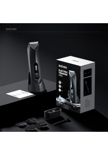 Enchen Spark 2 Led Işıklı Şarjlı Çok Fonksiyonlu Saç Ve Tıraş Makinesi