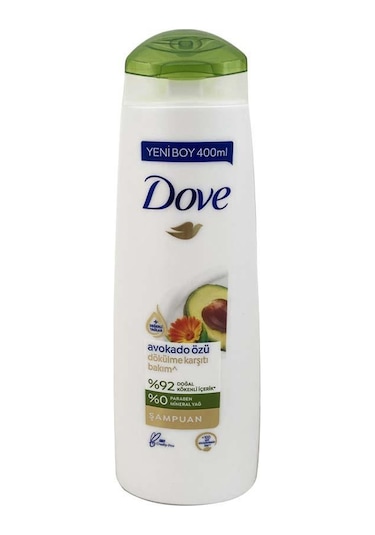 Dove Saç Bakım Şampuanı Avokado Özü Dökülme Karşıtı 400 ML