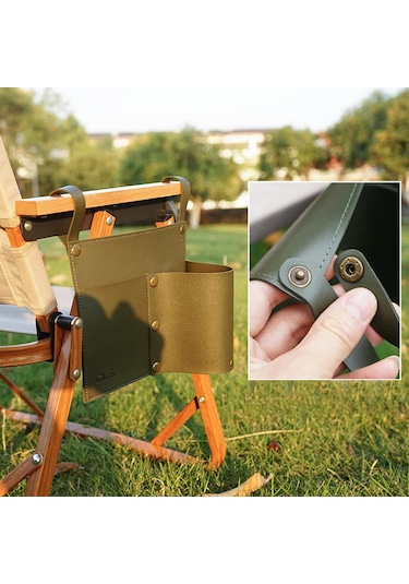 Homyl Kamp Sandalyesi Kol Dayama Düzenleyici Çeşitli Yeşil Yeşil Çok Renkli