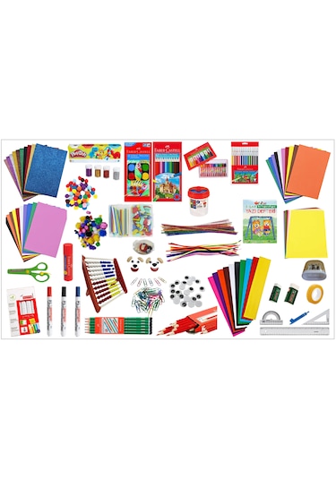 İlkokul Okul Araç Gereç Ve Malzemeleri Seti Okul Gereçleri
