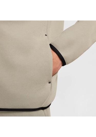 Nike Tech Fleece Fz Windrunner Hoodie Erkek Yeşil Sweatshirt-sportxoutlet Yeşil