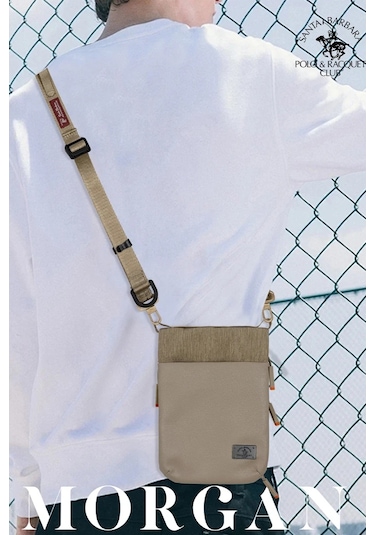 Santa Barbara Polo Racquet Club Morgan Çapraz Askılı Çanta Bej
