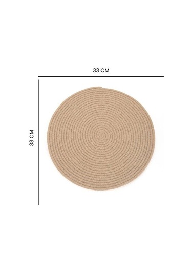 Evidea Soft Avery Supla - Kahverengi - 33x33 Cm Kahverengi